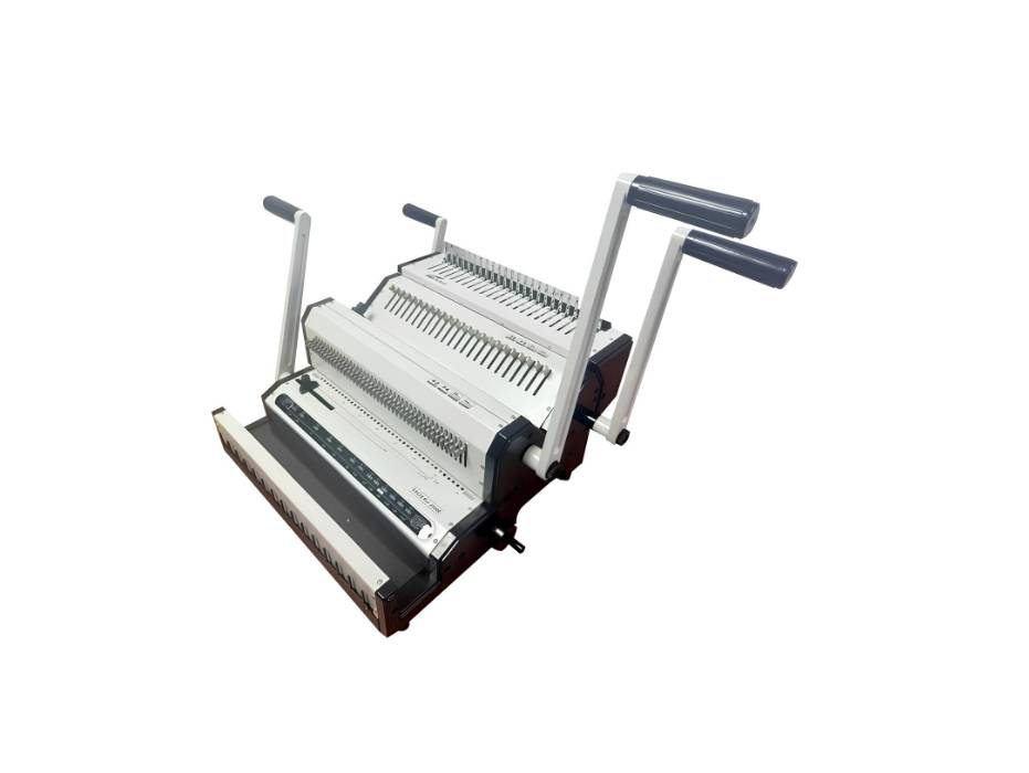 Eagle CW 2500 E manual multi binding machine(3:1 wire & comb)