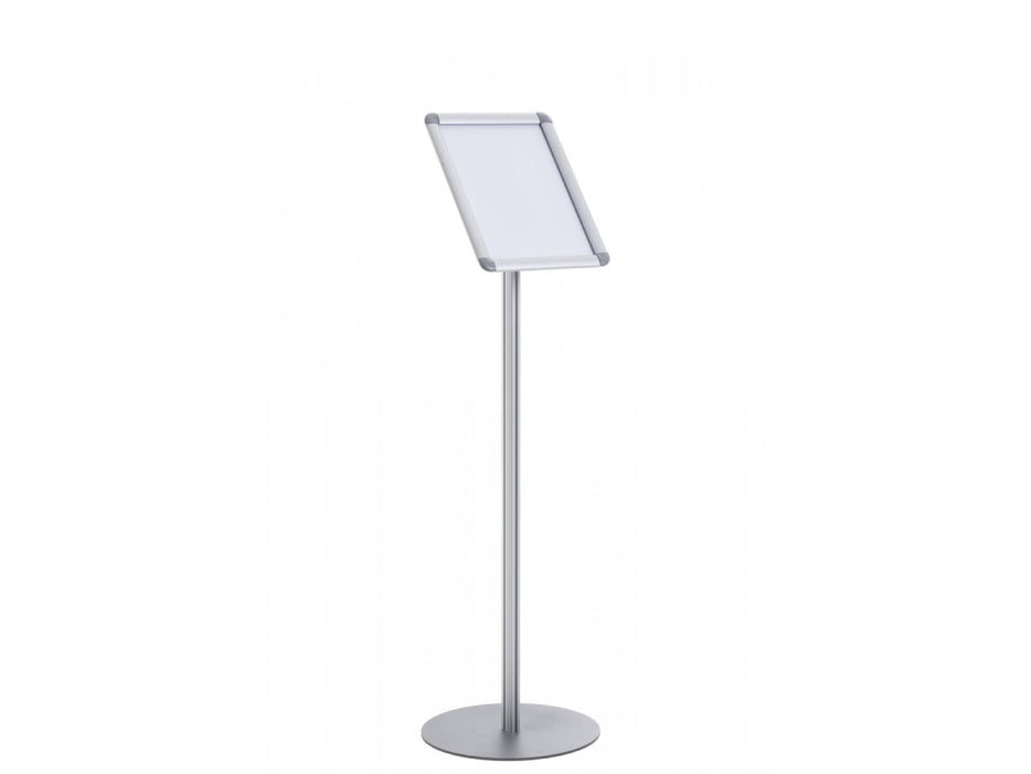 Bi-OfficeCurled Snap Display Stand A4 - Aluminum Frame (SUP3101)