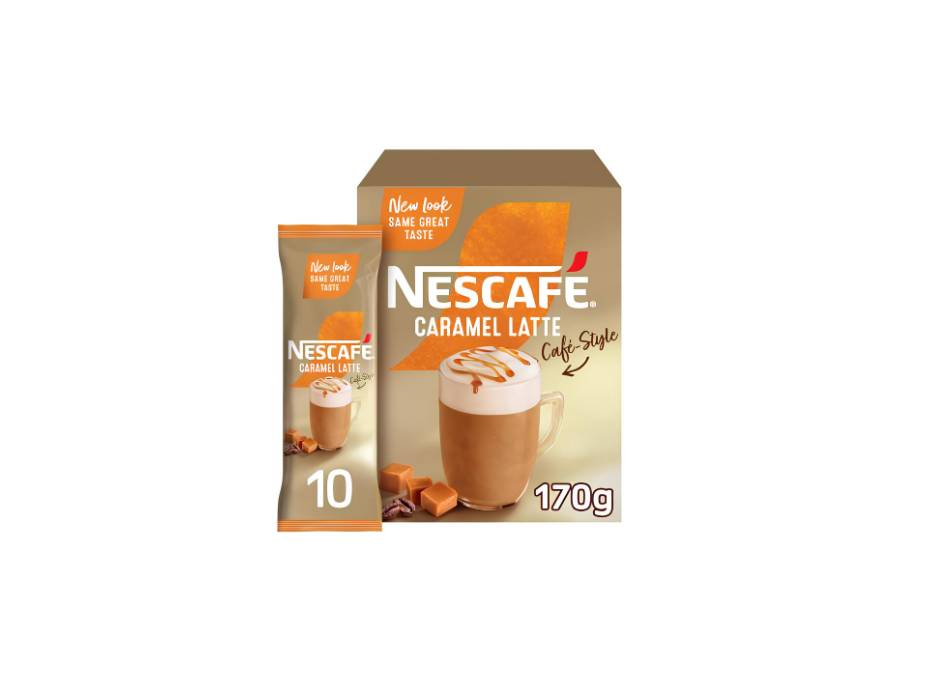 Nescafe Caramel Latte Coffee Mix 10 x 17gm