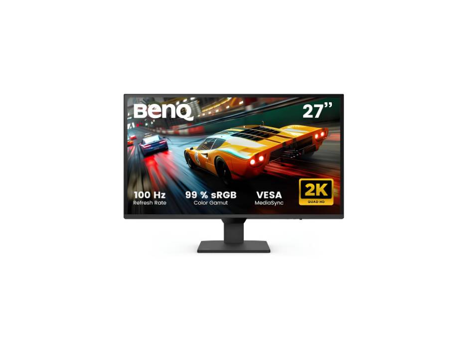 BenQ GW2790Q 27” 2K QHD 100Hz IPS Eye-Care Monitor, HDMI, DP, 2560×1440, Ultra Slim Bezel, Eyesafe, VESA MediaSync, Brightness Intelligence Tech (B.I. Gen2), Low Blue Light+, Eye-CareU