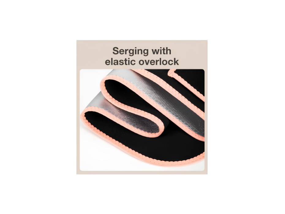 Agnite ER381 Yoga Waist Protection – One Size Fits All (Pink) – Supportive Comfort for Your Practice