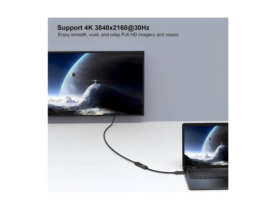 BENFEI Display Port to HDMI Adapter, Dp Male to Hdmi Female Converter with Audio