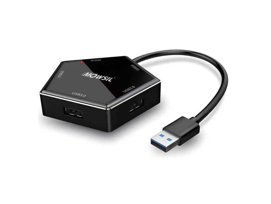 Mowsil USB 3.0 4 Port Hub