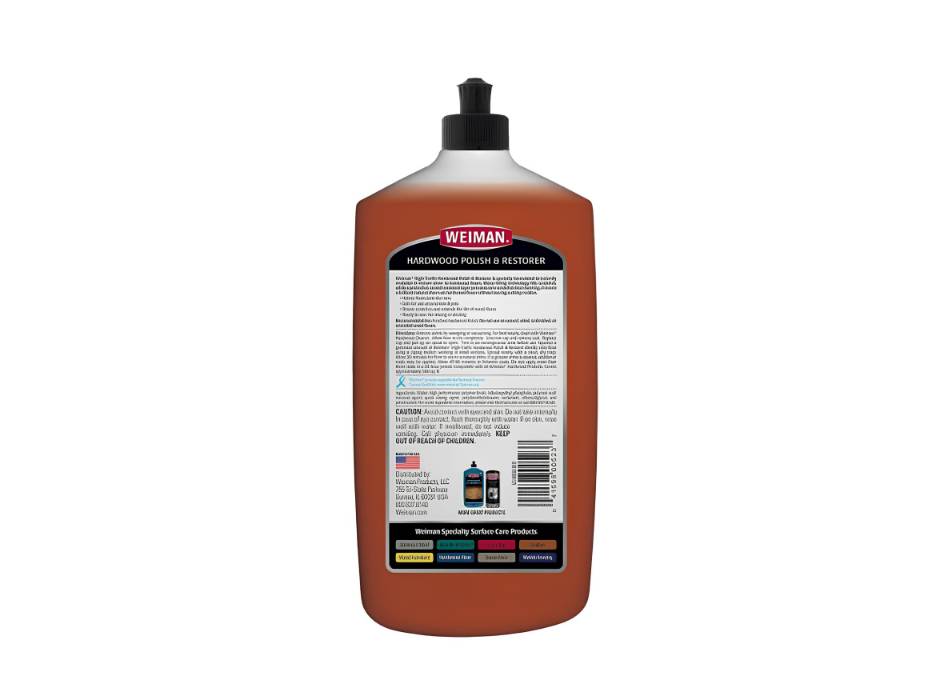 Weiman Wood Floor Polish and Restorer, 32oz
