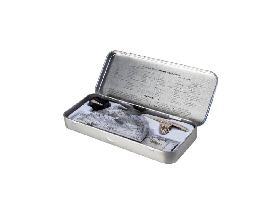 Deli EG30505 Drafting Set – 8pcs with Pencil