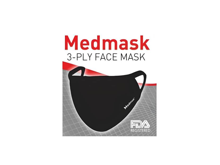 Medmask 3-PLY Face Mask, Medium