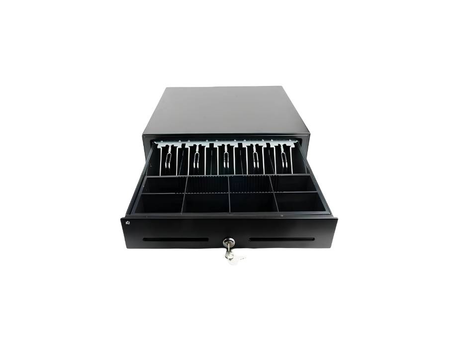 iCE ICD-4141 POS Cash Drawer Standard Size 410mm Width, 5 notes and 8 coins with RJ11 Interface