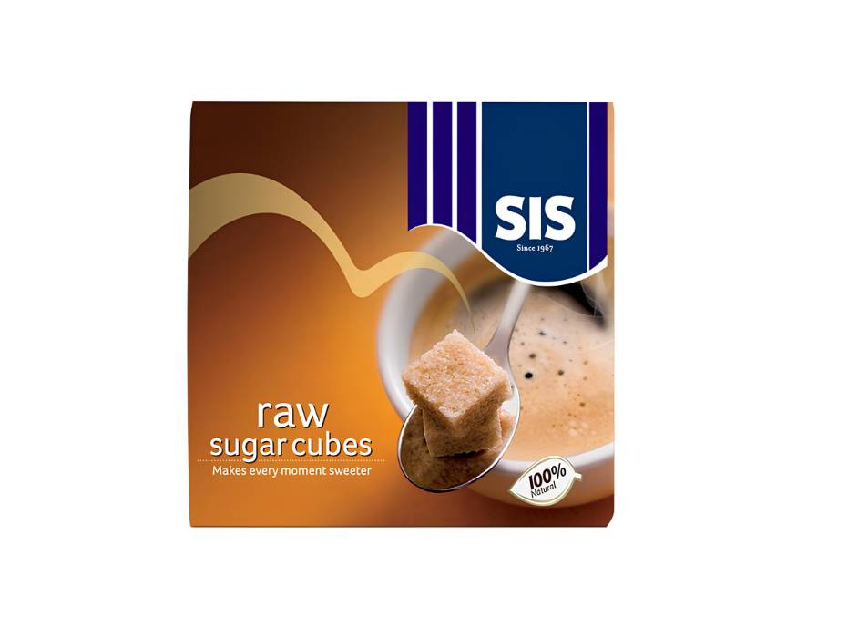 SIS Raw Brown Sugar Cubes 500gm