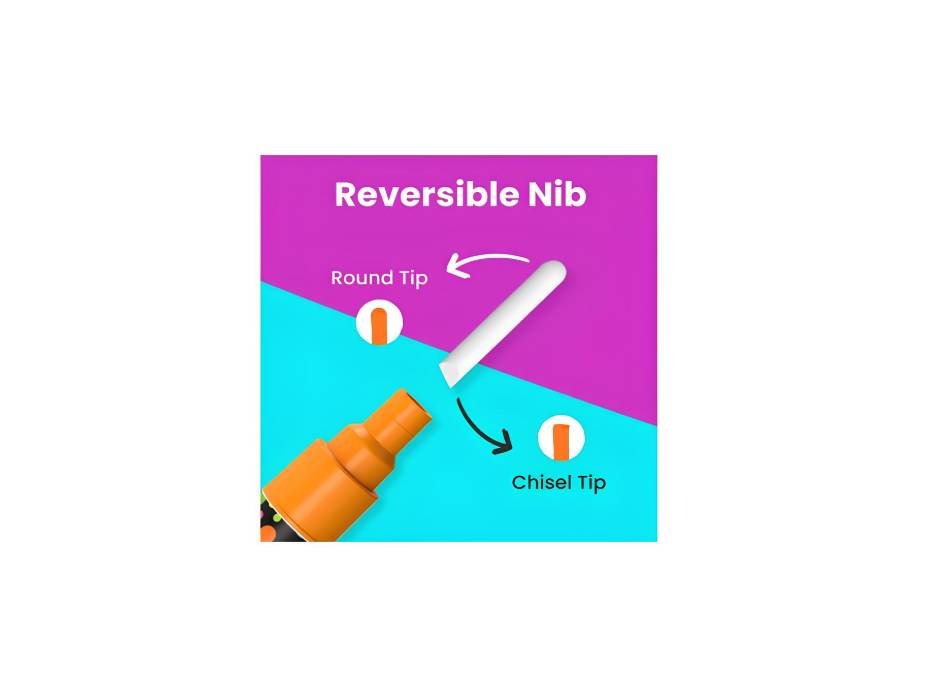 Chalkola 8 Pastel Liquid Chalk Markers for Chalkboard Signs, Blackboard, Window, Labels, Bistro, Glass with 6mm Reversible Tip Erasable Liquid Chalk Pens