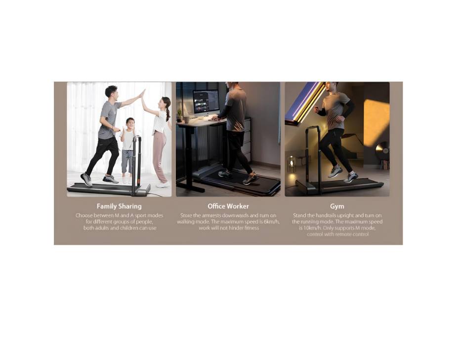 Xiaomi Walking Pad R1 Pro Treadmill Foldable Running Walking Pad with Remote Control, Handrail
