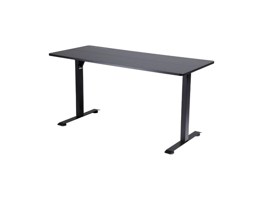 Electric Standing Desk, Sit-Stand Desk with 4 Memory Height Settings, Ergonomic Adjustable Height Desk Computer Workstation for Home & Office (Black)