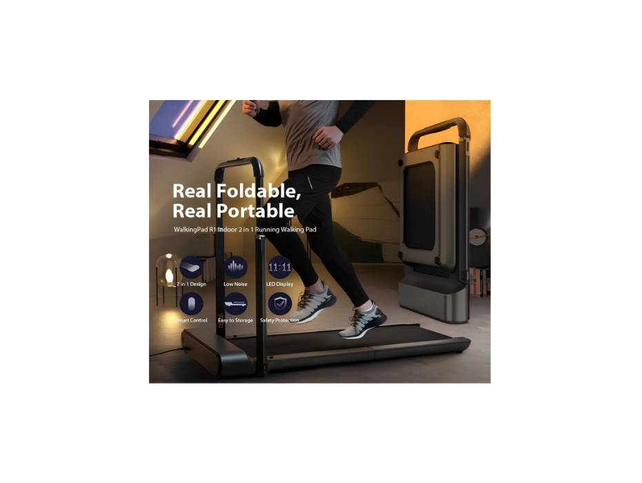 Xiaomi Walking Pad R1 Pro Treadmill Foldable Running Walking Pad with Remote Control, Handrail