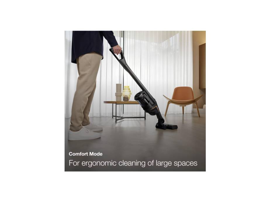 Miele Triflex HX2 Pro Cordless Stick Vacuum Cleaner with LED Lighting and Patented 3-in-1 Design, Infinity Grey Pearl