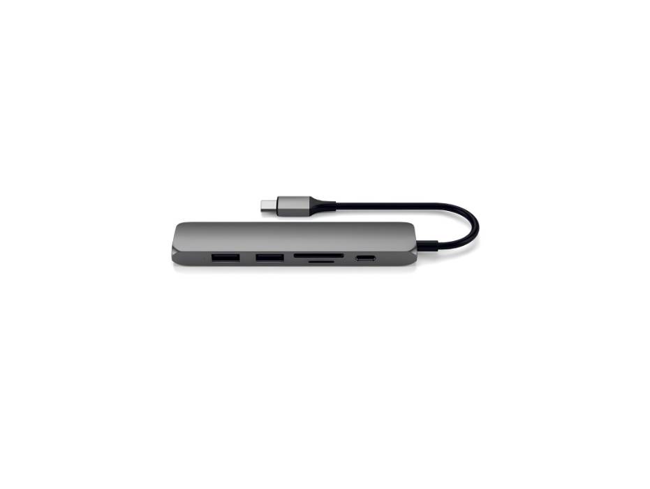 Satechi 6-in-1 Slim Aluminum Type-C Multi-Port Adapter