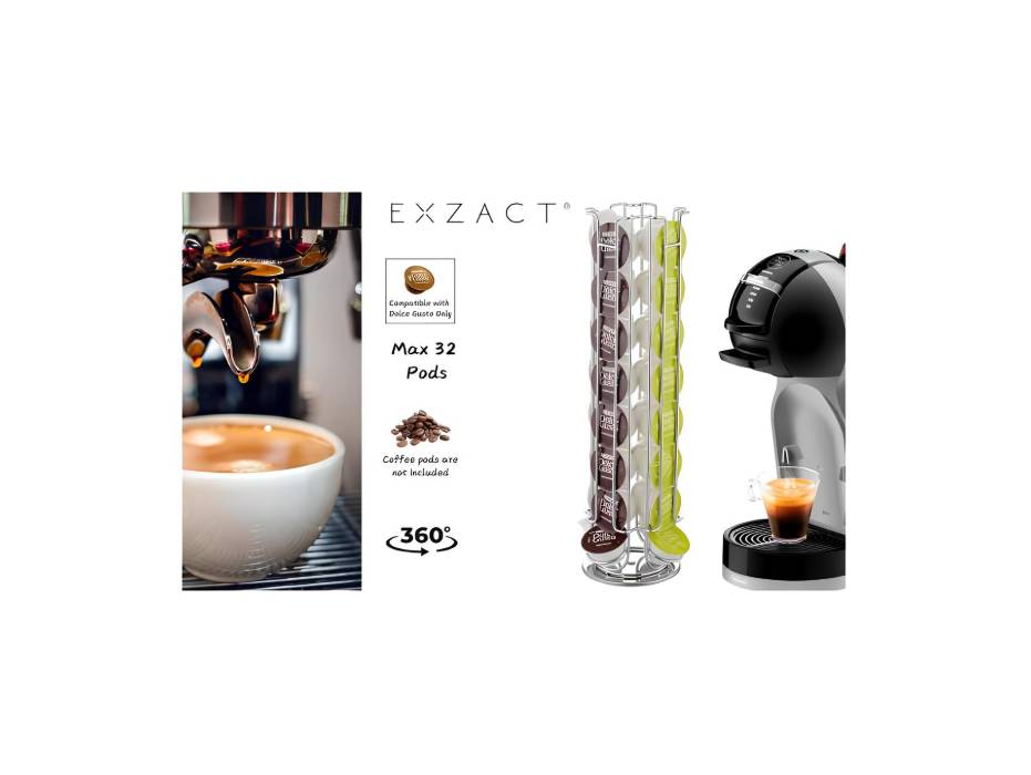 Exzact Coffee Capsule Rotating Holder