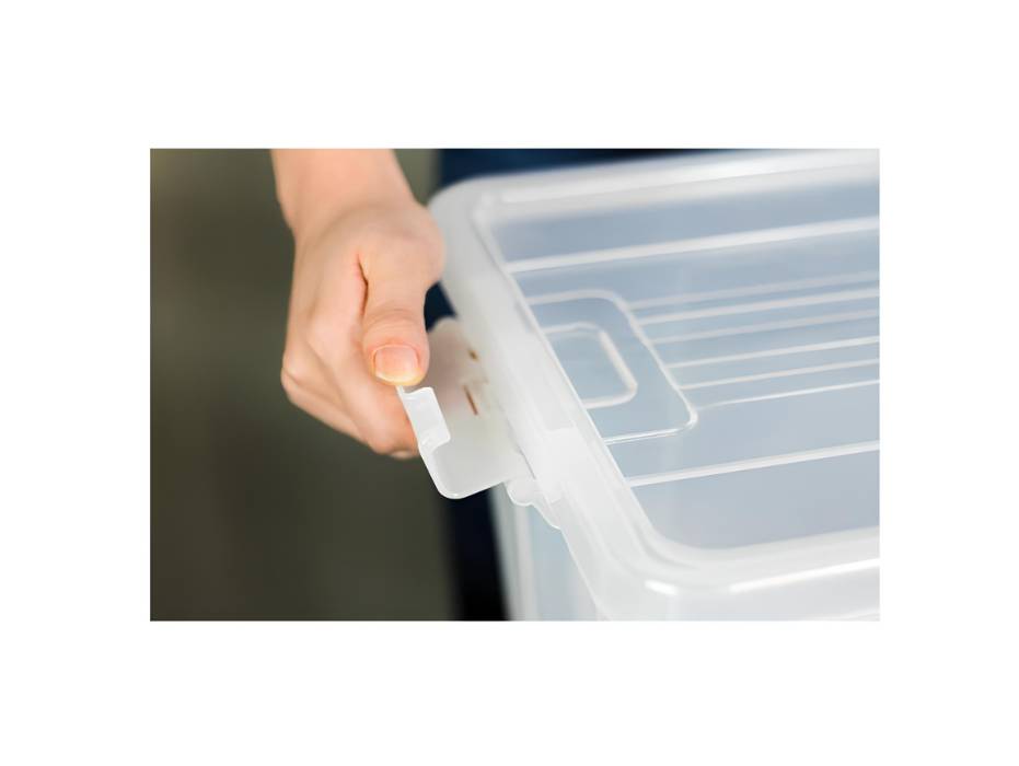 Micronware Multipurpose Storage Box With Locking Lid – 24L Capacity