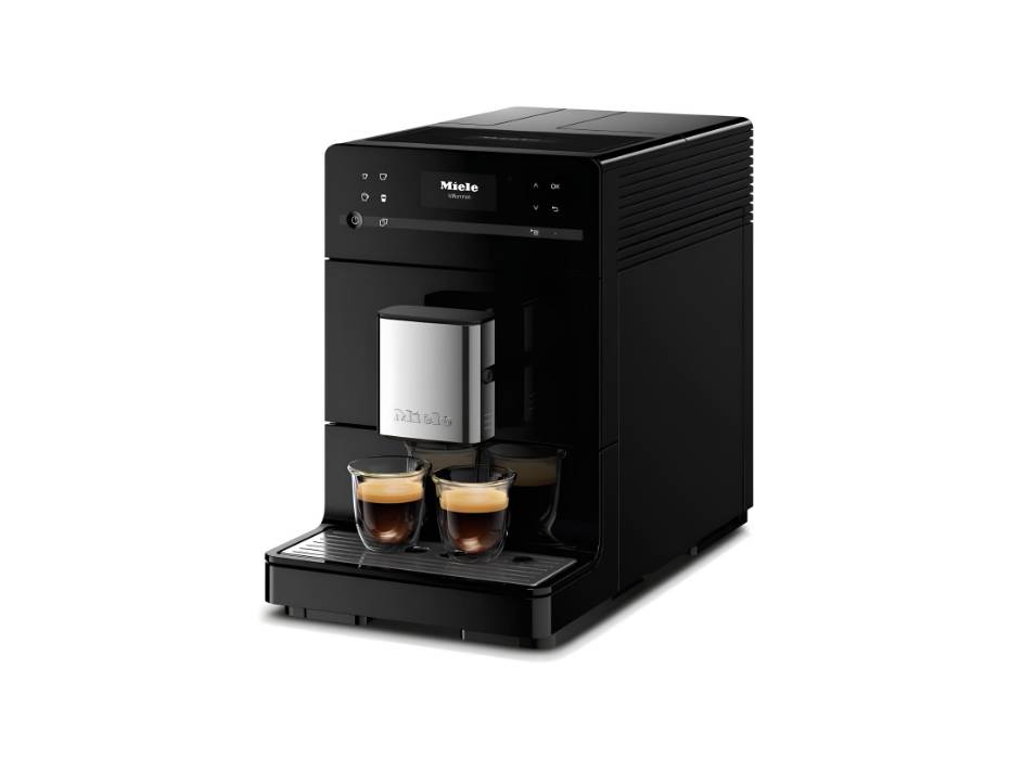 Miele CM 5310 Silence Automatic Bean-to-Cup Coffee Machine with OneTouch for Two, AromaticSystem and Milk Frothing, Obsidian Black