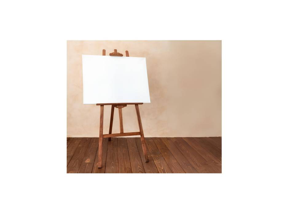 Blank Canvas 60 x 90 cm - White