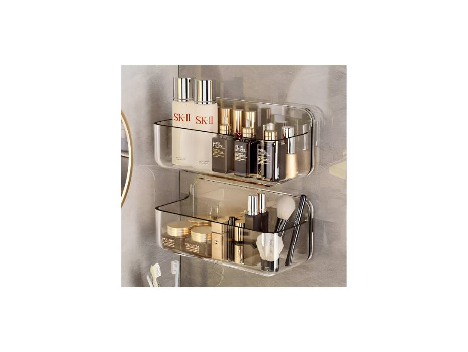 U-HOOME Wall Mount Spice Rack Organizer - Pack of 2