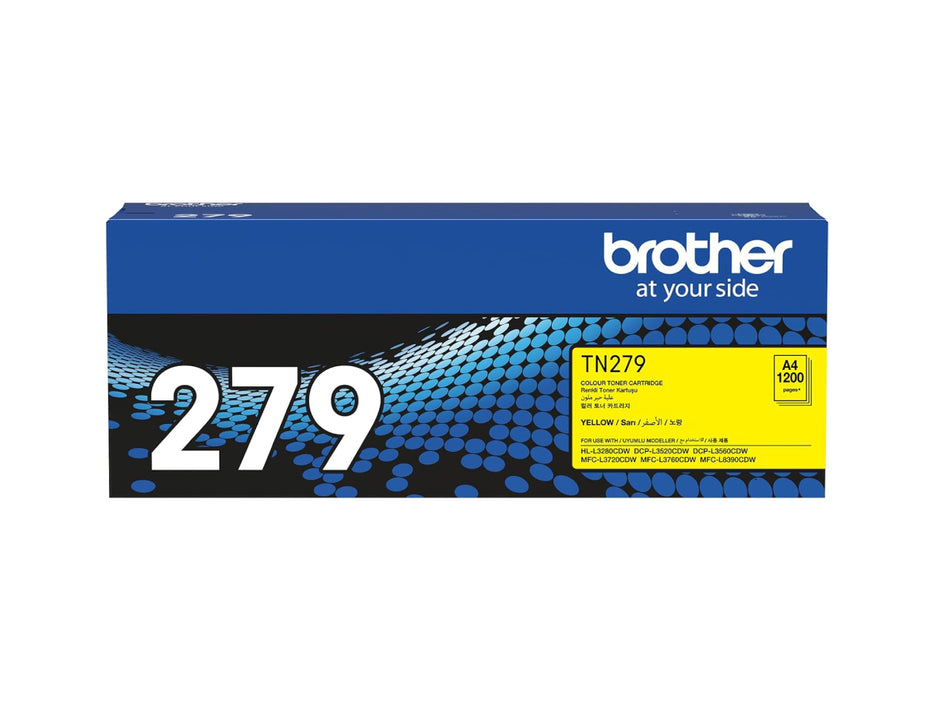 Brother TN279Y Yellow Toner Cartridge