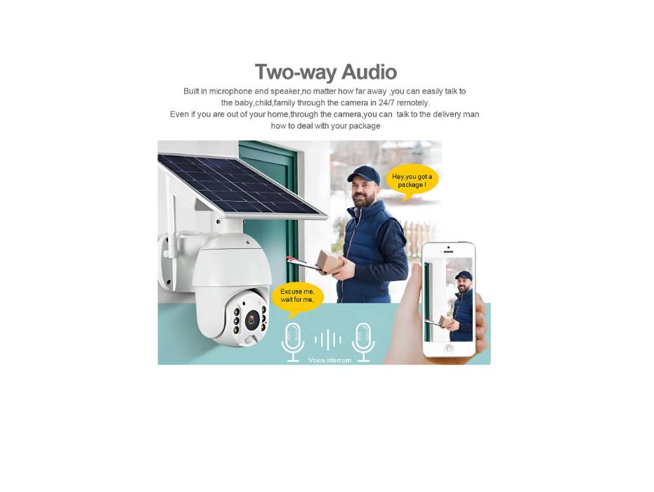 CRONY RBX-S10 Low power 4G solar camera, 5mp 1080P HD Solar Panel Outdoor Surveillance CCTV Camera