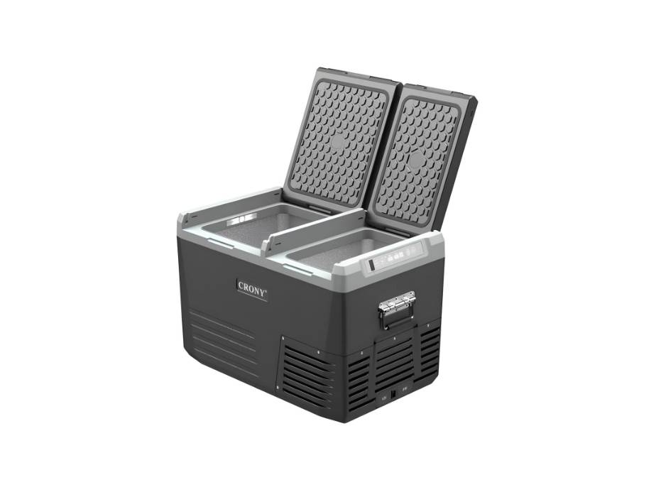 CRONY 45L GL45 Double door double temperature system Car Refrigerator without battery