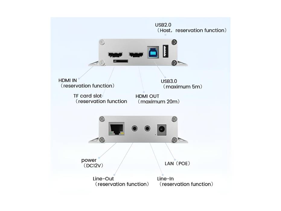 AISpeech AI Intelligent Audio-Visual Tracking Box MT100