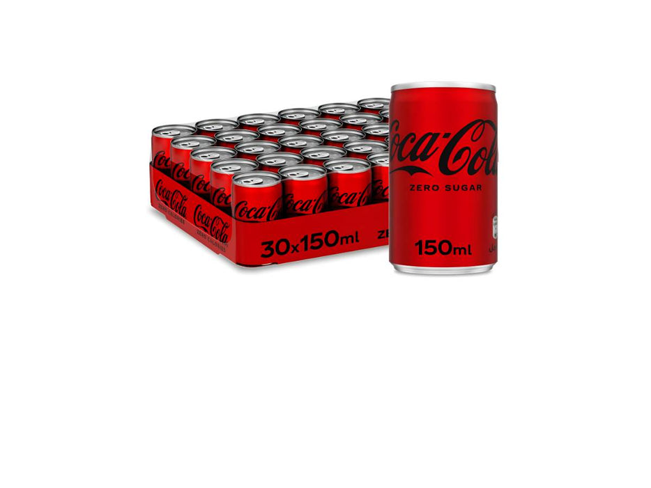 Coca Cola Zero, 150ml, Pack of 30