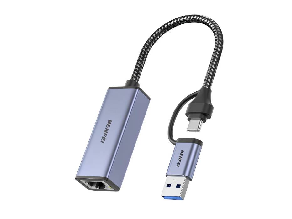 BENFEI Ethernet Adapter, USB 3.0 to RJ45 1000Mbps Gigabit LAN Adapter