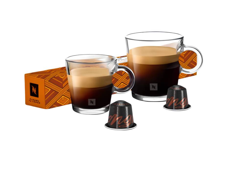 Nespresso Origins Kahawa Ya Congo, Berry, Toasted Cereal, Intensity 7, 10pcs/pack