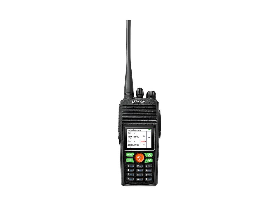 CRONY 10W DT-8188 UHF Double Segment Color screen Professional Walkie Talkies 8-15 KM