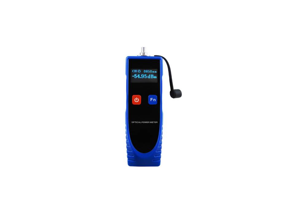 GAIN EXPRESS Portable Fiber Optic Digital Power Cable Tester,-70~6dBm with 6 Optic WaveLength and FC Converter for FC/SC/ST