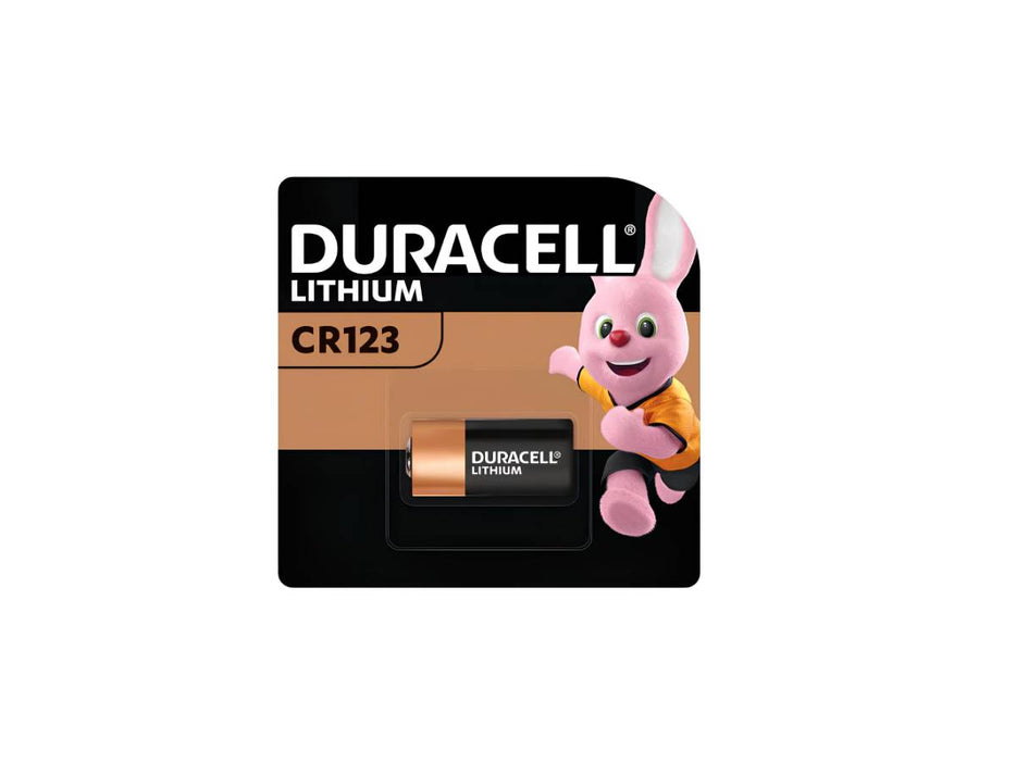 Duracell CR 123 Lithium 3V Battery - Pack of 1