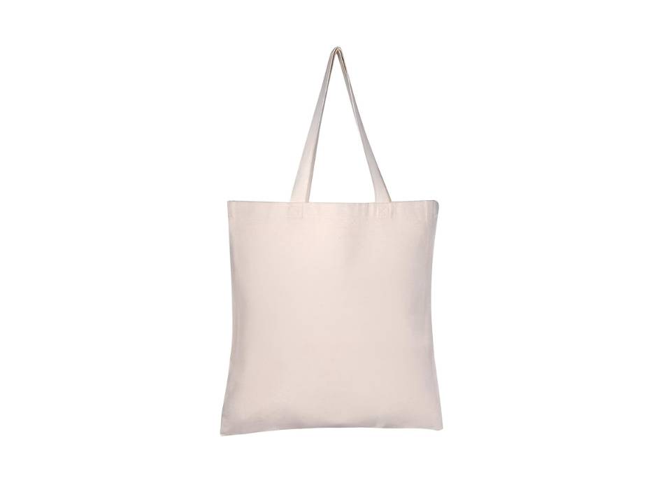 Natural Plain Cotton Canvas Tote Bags, One Size - Pack of 12