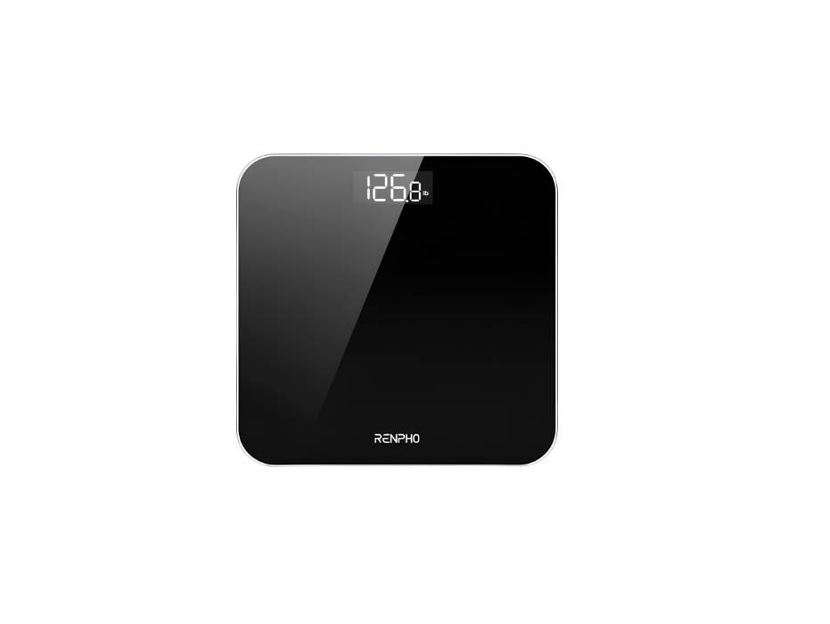 RENPHO Digital Weighing Scale High Precision Sensors Accurate Weight Machine LED Display, Core 1s, 180kg - Black