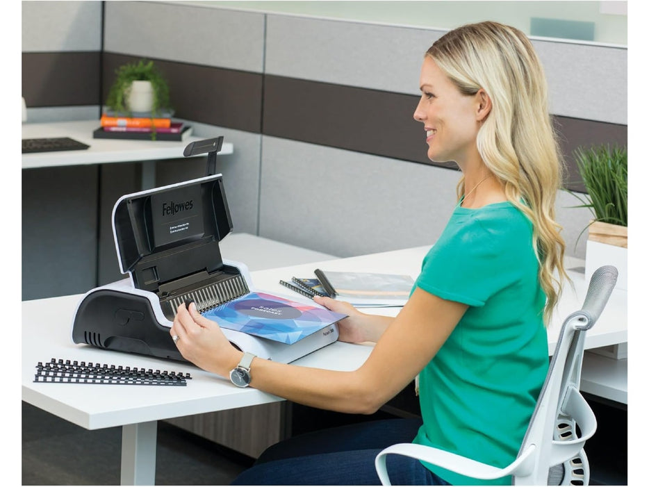 Fellowes Pulsar+ 300 Manual Comb Binding Machine