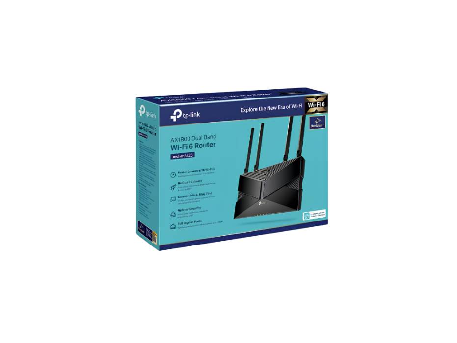 TP-Link Archer AX23 AX1800 Dual-Band Wi-Fi 6 Router