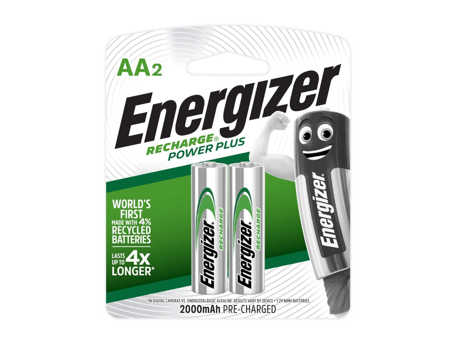 Energizer Rechargeable Battery AA 2pcs/pack