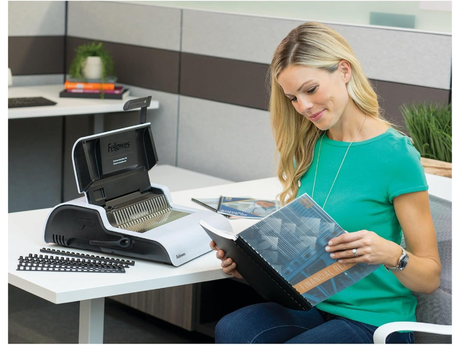 Fellowes Pulsar+ 300 Manual Comb Binding Machine