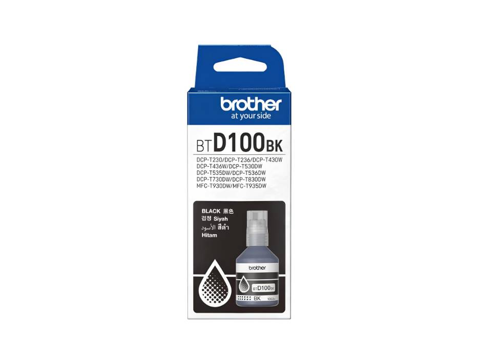 Brother BTD100BK Black Ink Bottle