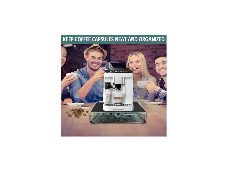 Coffee Pod Metal Drawer Fits up to 36 Pods