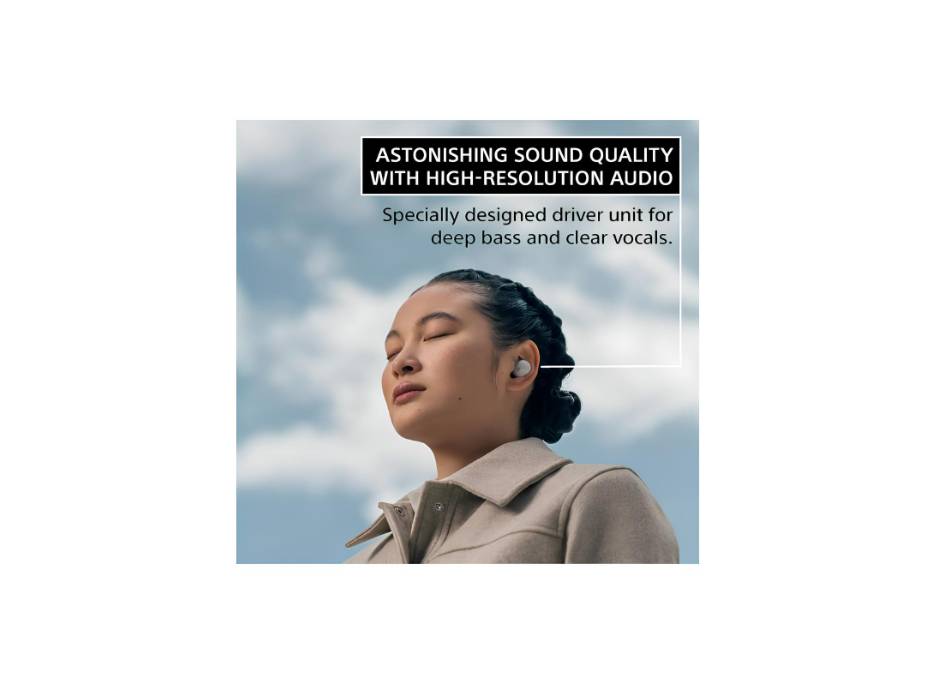 Sony WF-1000XM5 Truly Wireless Noise Cancelling Earbuds, Silver