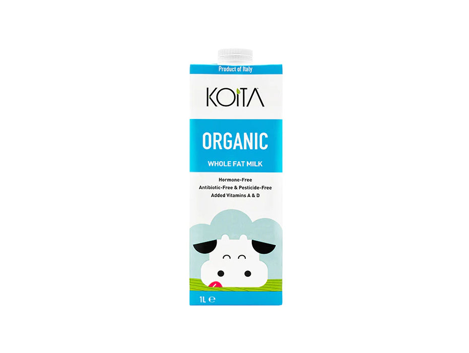 Koita Whole Organic Cow Milk 1L