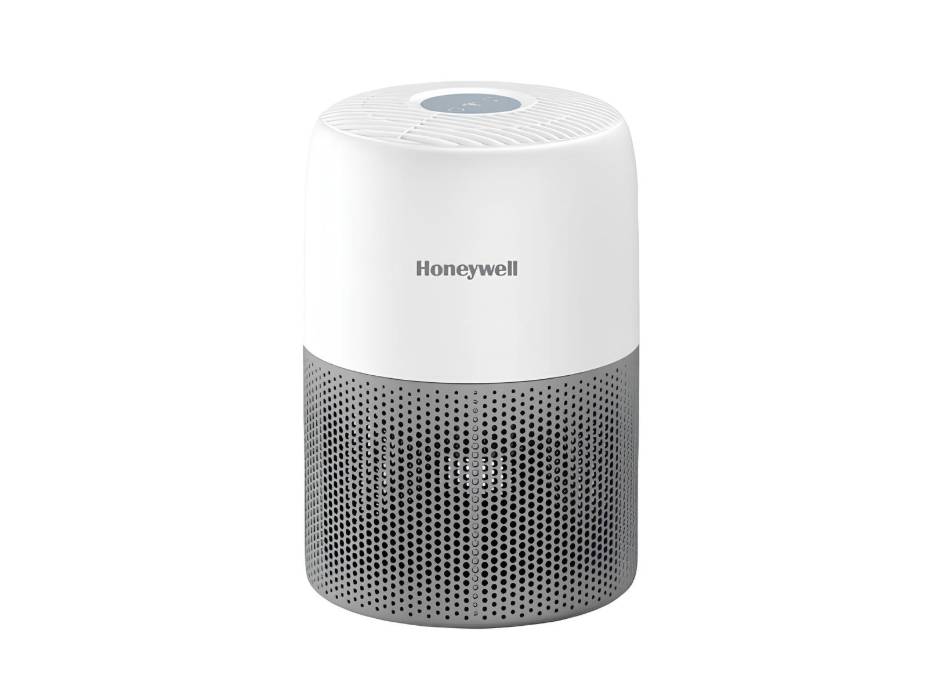 Honeywell Air Purifier for Home & Office, 3-in-1 filter - Pre-Filter, H13, Activated Carbon Filter, Removes 99.99% Pollutants, Allergens, Pet Danger, Smoke, Dust & Pollens - Air touch V1