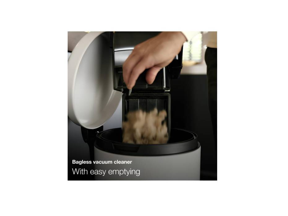 Miele 11666850 Boost CX1 PowerLine Bagless Cylinder Vacuum Cleaner with Hygiene AirClean Filter and 890W PowerLine Motor for Maximum Extraction, Obsidian Black