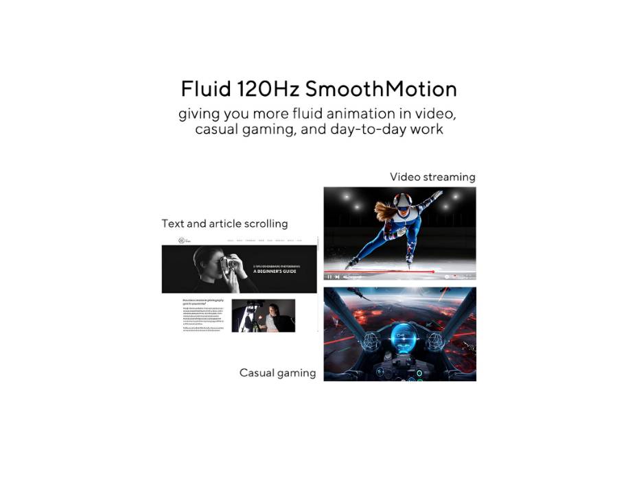 ASUS VA279HG Eye Care Gaming Monitor: 27-inch, IPS, Full HD, 99% sRGB, Frameless, 120Hz, Adaptive-Sync, 1ms MPRT, HDMI, VGA, Low Blue Light, Flicker Free, Wall Mountable - Black