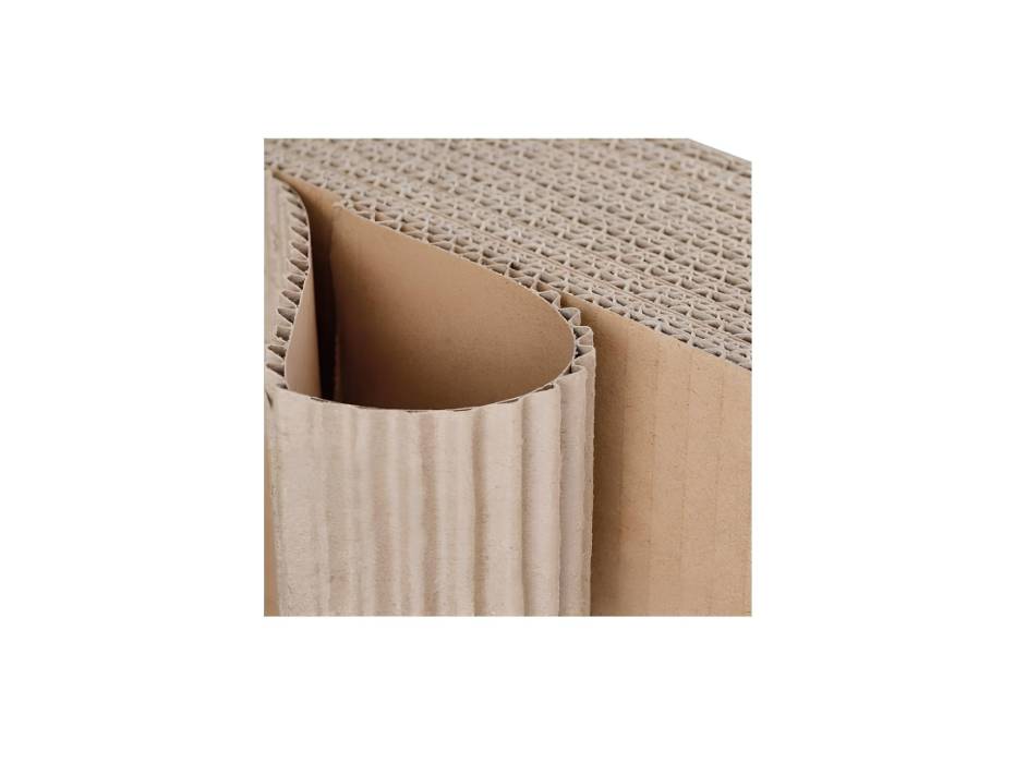 Kraft Corrugated Cardboard Sheets, 7.87 x 11.8"/ 20 x 30cm, Pack of 24