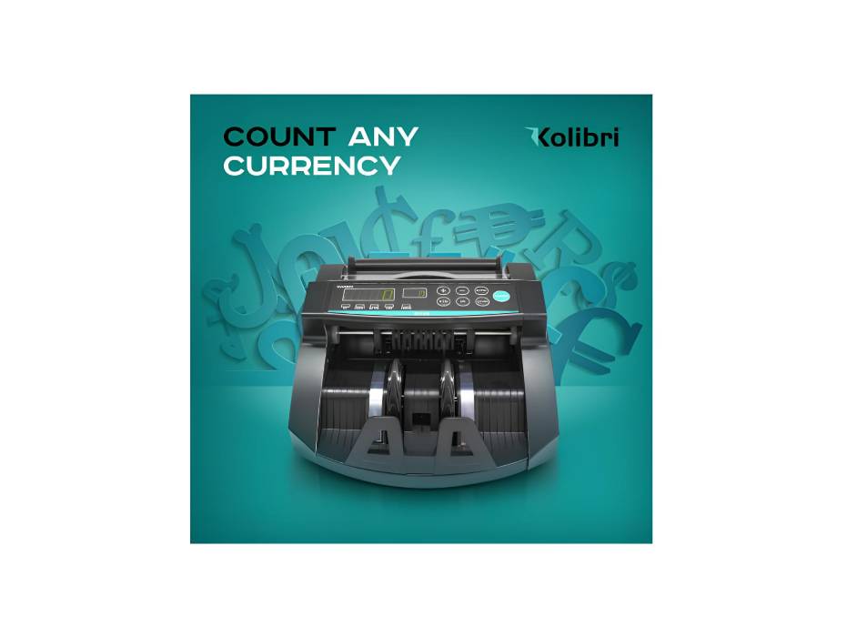 Kolibri Rook UV (For any currency) Cash counting machine detector bill counter
