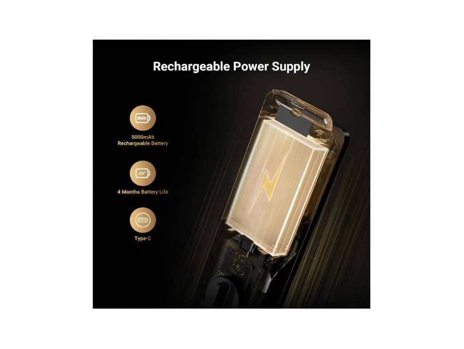 EZVIZ Smart Lock Y3000FVP PLUS, 8-in-1 Smart Door Lock, Palm Vein & 3D Face Recognition Door Lock, Built-in Wifi+8GB storage, Night Vision, Active Intercom & Child Safety