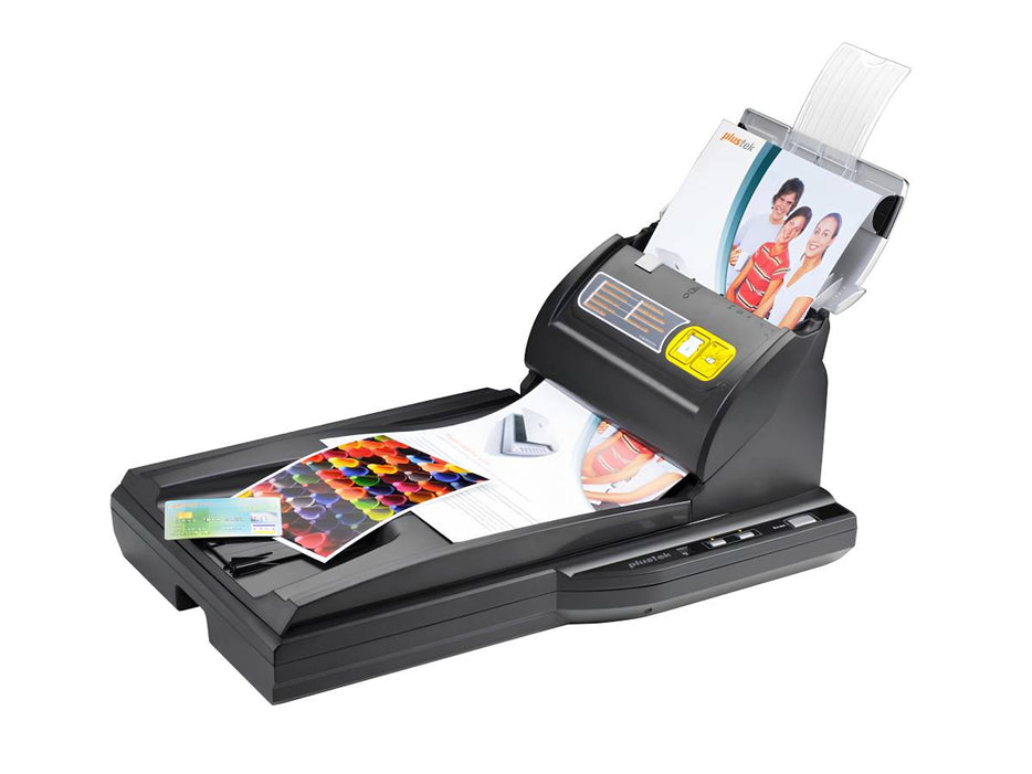 Plustek SmartOffice PL2550 Flatbed Document Scanner